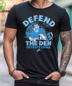 Defend The Den Detroit Lions ’47 Regional Franklin Logo Shirt