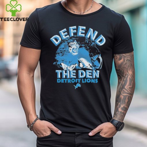 Defend The Den Detroit Lions ’47 Regional Franklin Logo Shirt