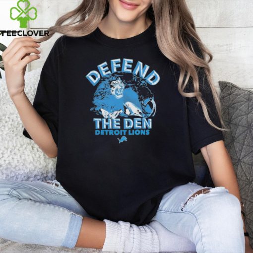 Defend The Den Detroit Lions ’47 Regional Franklin Logo Shirt