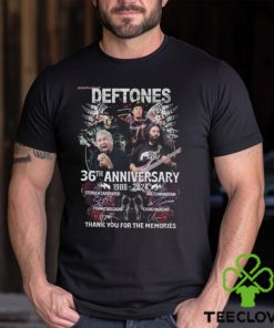 Deftones 36th Anniversary 1988 – 2024 Thank You For The Memories Merch, Deftones Album Shirt, Deftones Tour 2024 T Shirt