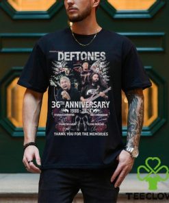 Deftones 36th Anniversary 1988 – 2024 Thank You For The Memories Merch, Deftones Album Shirt, Deftones Tour 2024 T Shirt 1 Deftones 36th Anniversary 1988 – 2024 Thank You For The Memories Merch, Deftones Album Shirt, Deftones Tour 2024 T Shirt