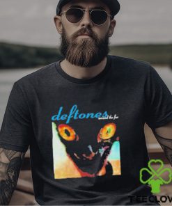 Deftones around the fur cat band vtg black shirt