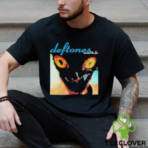 Deftones around the fur cat band vtg black shirt