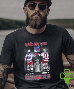 Deja Vu New York Rangers Messier 1994 And Zibanejad 2024 T Shirt