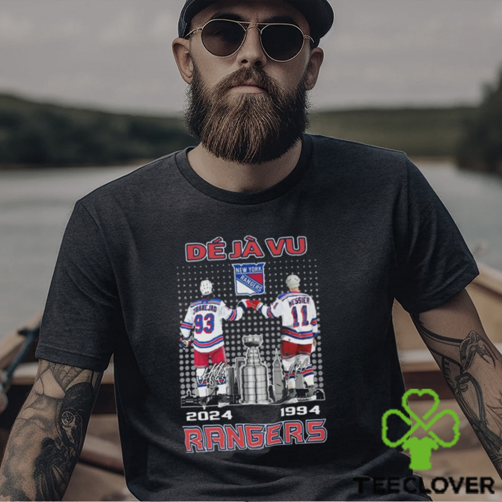 Deja Vu New York Rangers Messier 1994 And Zibanejad 2024 T Shirt Deja Vu New York Rangers Messier 1994 And Zibanejad 2024 T Shirt