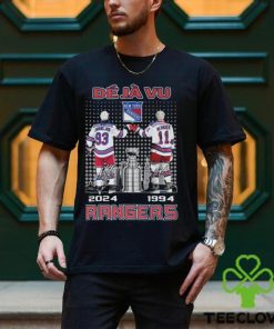 Deja Vu New York Rangers Messier 1994 And Zibanejad 2024 T Shirt 1 Deja Vu New York Rangers Messier 1994 And Zibanejad 2024 T Shirt