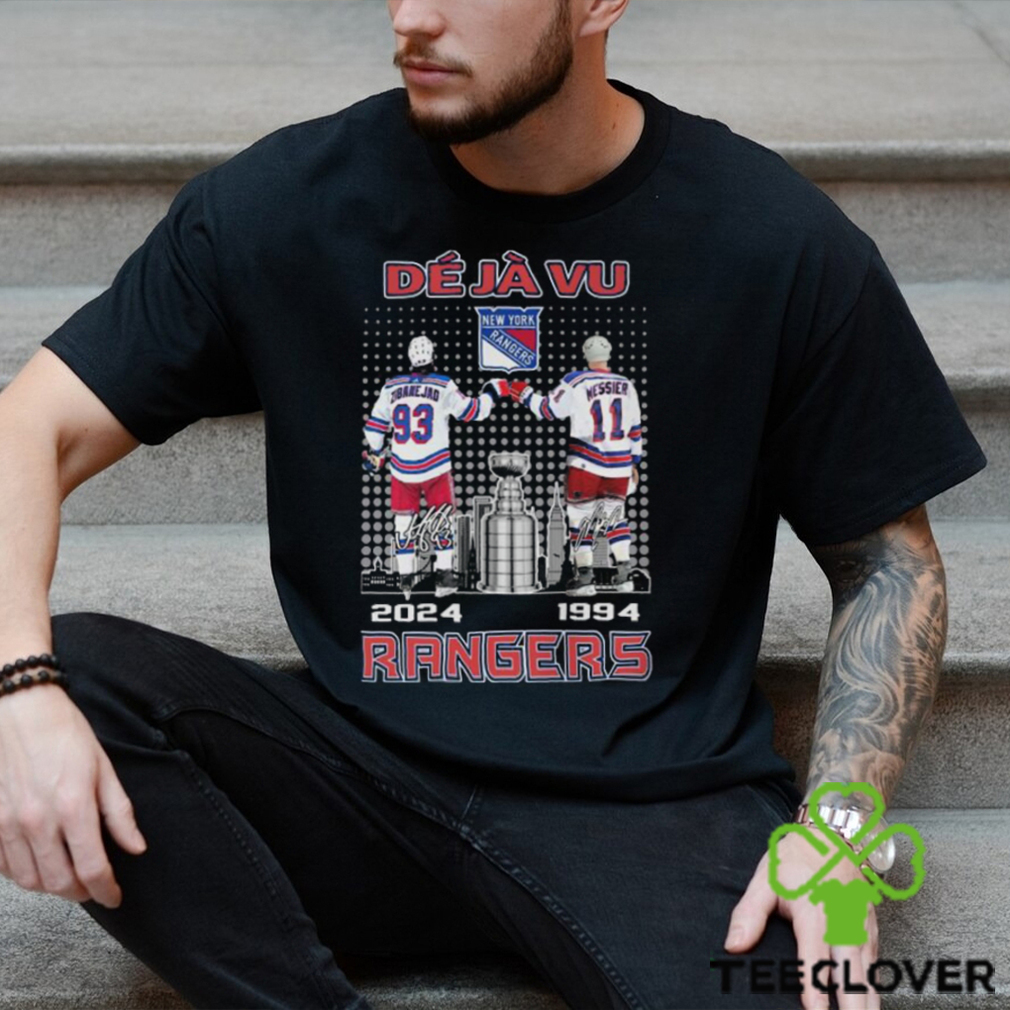 Deja Vu New York Rangers Messier 1994 And Zibanejad 2024 T Shirt Deja Vu New York Rangers Messier 1994 And Zibanejad 2024 T Shirt
