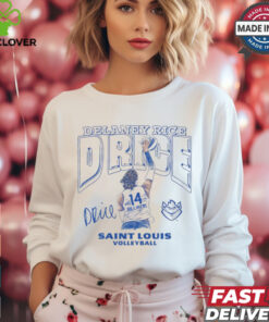 Delaney Rice Illustrated Saint Louis Volleyball Signature t shirt