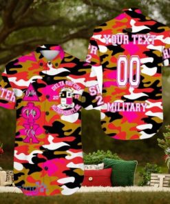 Delta Phi Chi Camo Hawaiian Shirt For Men And Women