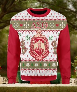 Delta Sigma Theta Ugly Christmas Sweater Xmas Gift Men And Women Christmas Sweater