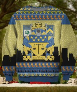Delta Upsilon 3D Print Ugly Christmas Holiday Sweater