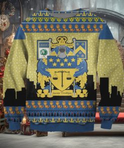 Delta Upsilon 3D Print Ugly Christmas Holiday Sweater