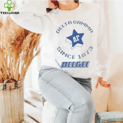 Delta gamma since 1873 deegee hoodie, sweater, longsleeve, shirt v-neck, t-shirt