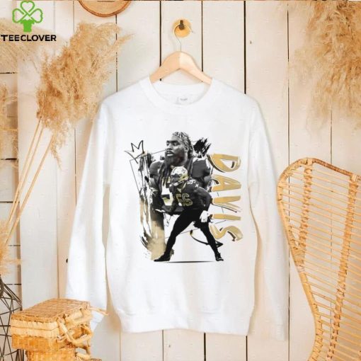 Demario Davis number 56 New Orleans Saints football player pose portrait hoodie, sweater, longsleeve, shirt v-neck, t-shirt