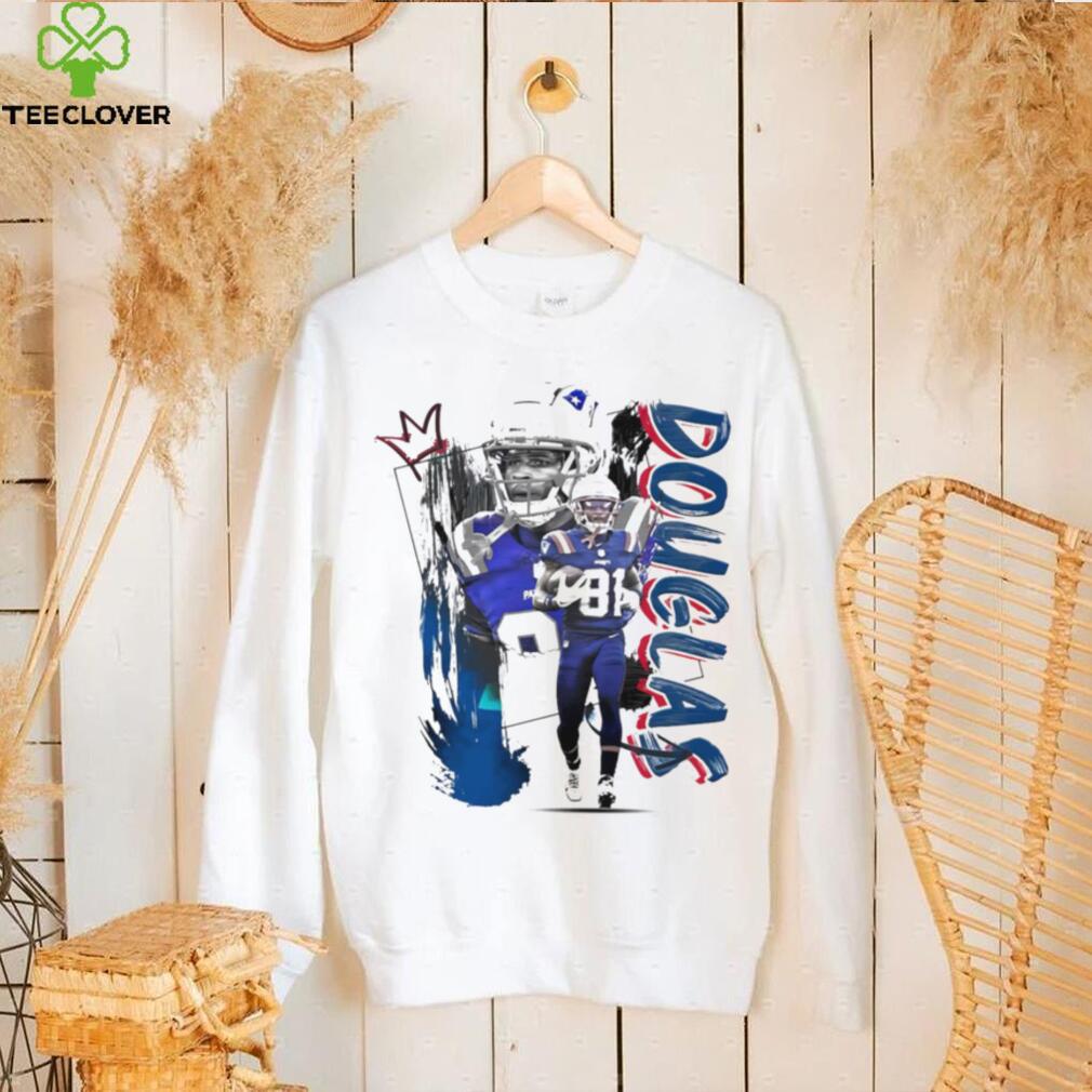 Demario Douglas number 81 New England Patriots football player pose poster shirt Demario Douglas number 81 New England Patriots football player pose poster shirt