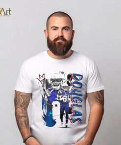Demario Douglas number 81 New England Patriots football player pose poster shirt