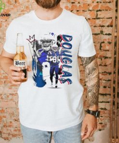 Demario Douglas number 81 New England Patriots football player pose poster shirt