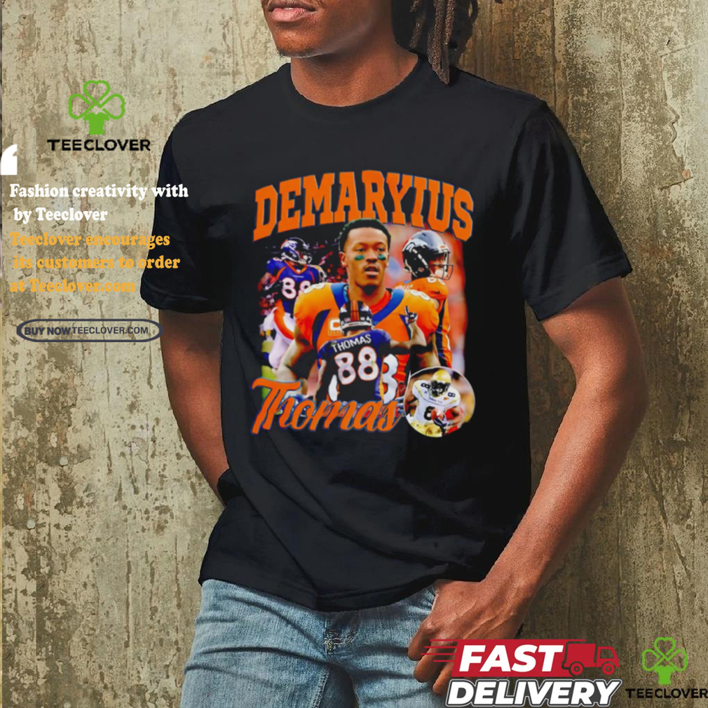 Demaryius Thomas Denver Broncos football graphic shirt Demaryius Thomas Denver Broncos football graphic shirt