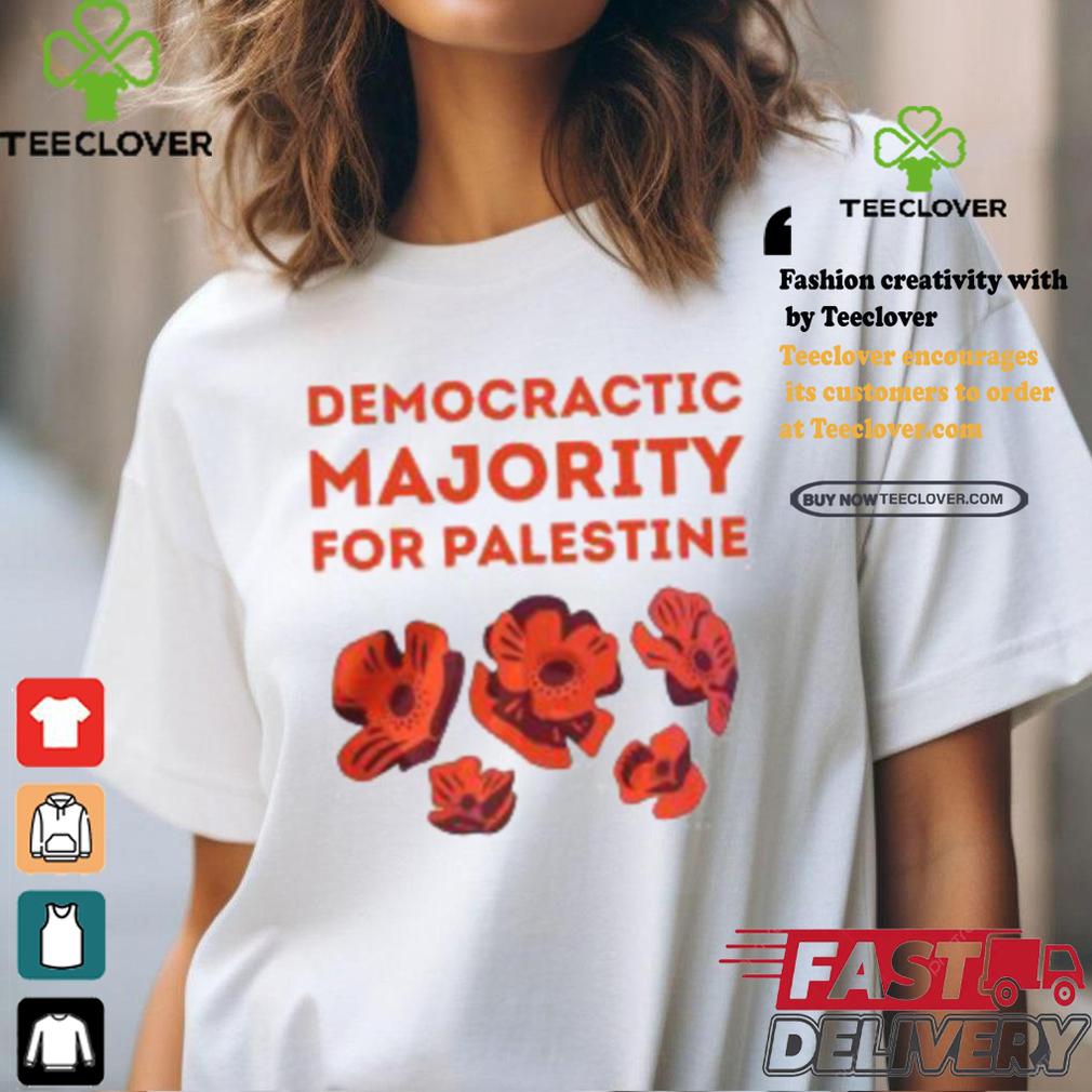Democractic Majority For Palestine Shirt Democractic Majority For Palestine Shirt