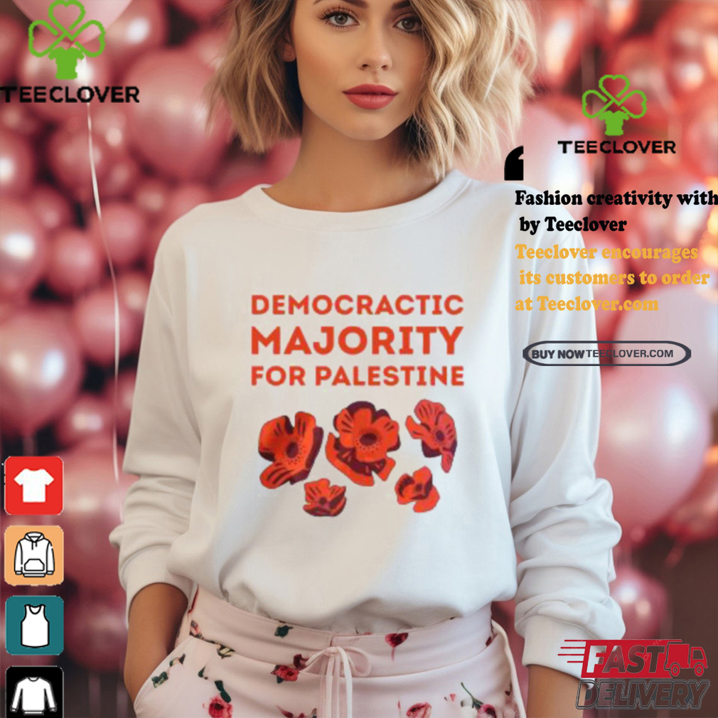 Democractic Majority For Palestine Shirt Democractic Majority For Palestine Shirt