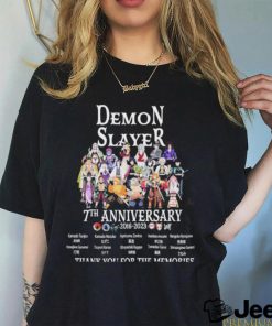 Demon Slayer 7th Anniversary 2016 – 2023 Thank You For The Memories T Shirt 1 Demon Slayer 7th Anniversary 2016 – 2023 Thank You For The Memories T Shirt