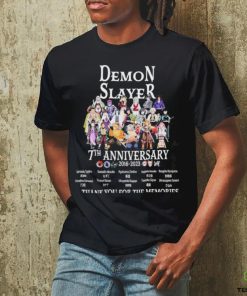 Demon Slayer 7th Anniversary 2016 – 2023 Thank You For The Memories T Shirt 4 Demon Slayer 7th Anniversary 2016 – 2023 Thank You For The Memories T Shirt
