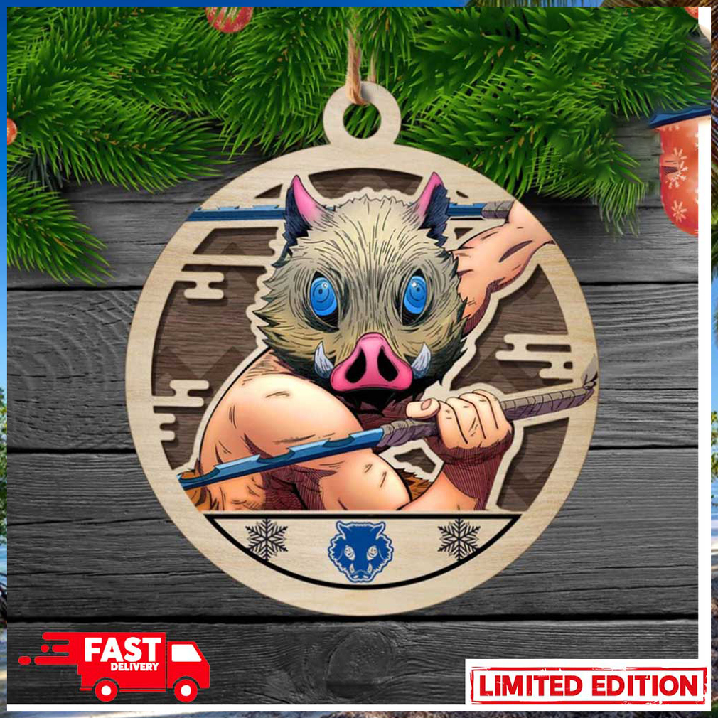 Demon Slayer Inosuke Hashibira Christmas Tree Decorations Xmas Gift Ornament Demon Slayer Inosuke Hashibira Christmas Tree Decorations Xmas Gift Ornament