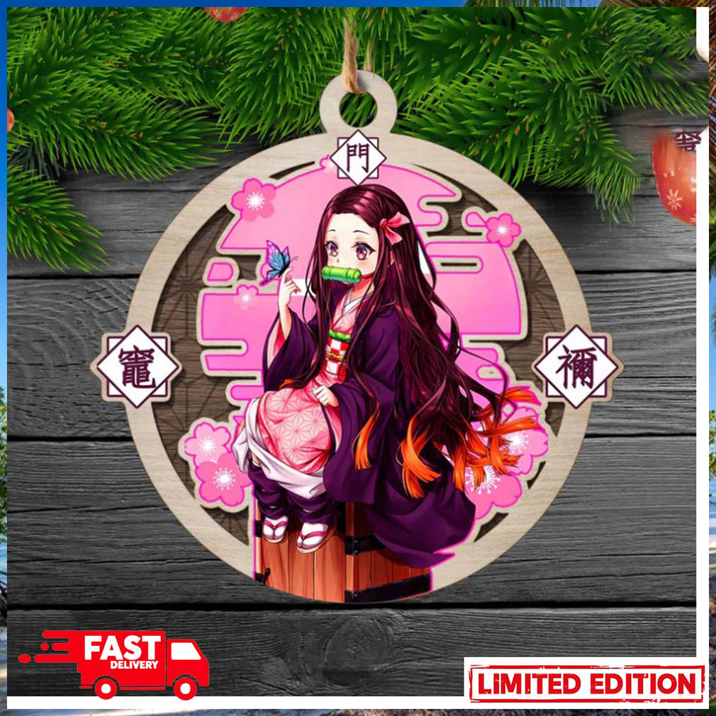 Demon Slayer Nezuko Anime Christmas Tree Decorations Xmas Gift Ornament Demon Slayer Nezuko Anime Christmas Tree Decorations Xmas Gift Ornament
