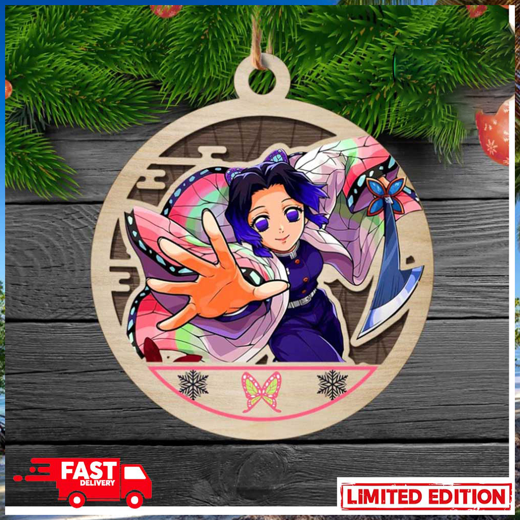 Demon Slayer Shinobu Kocho Christmas Tree Gift For Fans Xmas Decorations Ornament Demon Slayer Shinobu Kocho Christmas Tree Gift For Fans Xmas Decorations Ornament