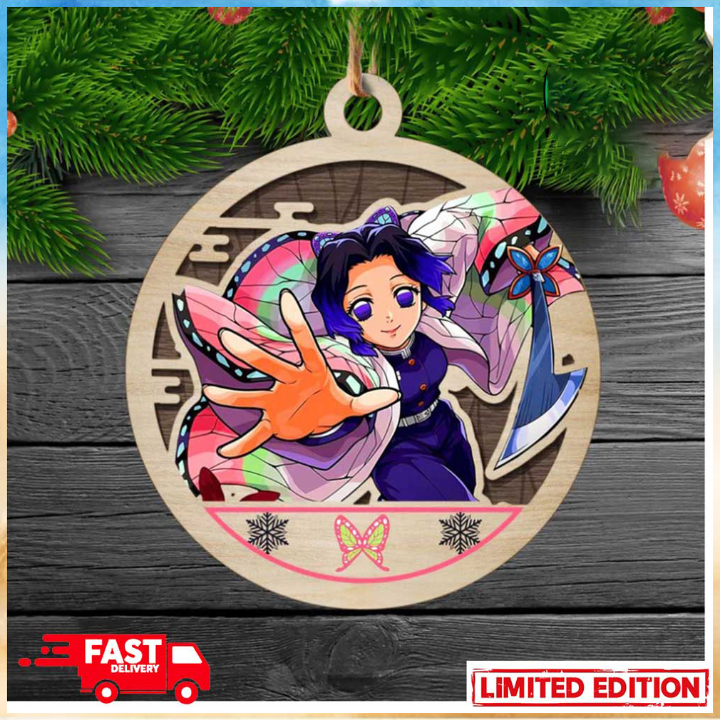 Demon Slayer Shinobu Kocho Christmas Tree Gift For Fans Xmas Decorations Ornament Demon Slayer Shinobu Kocho Christmas Tree Gift For Fans Xmas Decorations Ornament