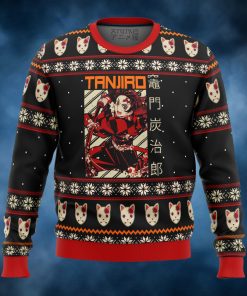 Demon Slayer Tanjiro Ugly Christmas Sweater