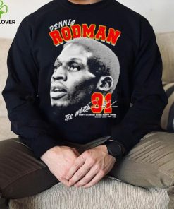 Dennis Rodman 91 Chicago Bulls basketball the Worm signature graphic shirt