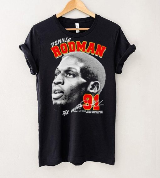 Dennis Rodman 91 Chicago Bulls basketball the Worm signature graphic hoodie, sweater, longsleeve, shirt v-neck, t-shirt