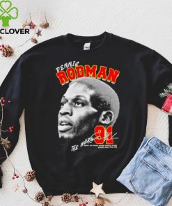 Dennis Rodman 91 Chicago Bulls basketball the Worm signature graphic hoodie, sweater, longsleeve, shirt v-neck, t-shirt