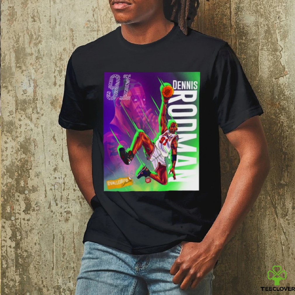 Dennis Rodman Graphic Art T Shirt Dennis Rodman Graphic Art T Shirt