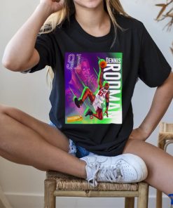 Dennis Rodman Graphic Art T Shirt