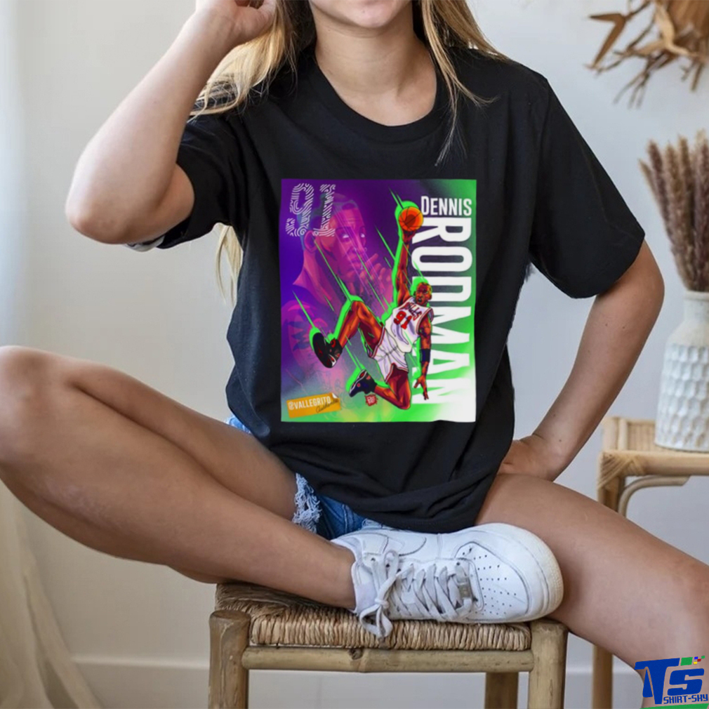 Dennis Rodman Graphic Art T Shirt Dennis Rodman Graphic Art T Shirt
