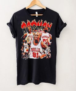 Dennis rodman chicago bulls basketball graphic signature T hoodie, sweater, longsleeve, shirt v-neck, t-shirt