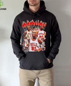 Dennis rodman chicago bulls basketball graphic signature T hoodie, sweater, longsleeve, shirt v-neck, t-shirt