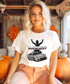 Denny Hamlin Checkered Flag Sports 2023 Bass Pro Shops Night Race Winner Long Sleeve T Shirt Gray 2 Denny Hamlin Checkered Flag Sports 2023 Bass Pro Shops Night Race Winner Long Sleeve T Shirt Gray