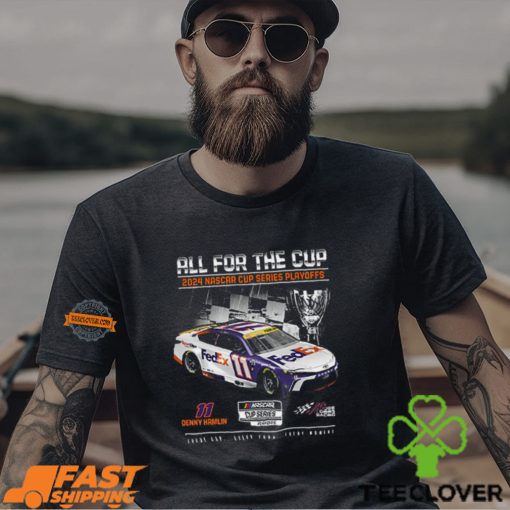 Denny Hamlin Joe Gibbs Racing Team Collection 2024 Nascar Cup Series Playoffs T shirt
