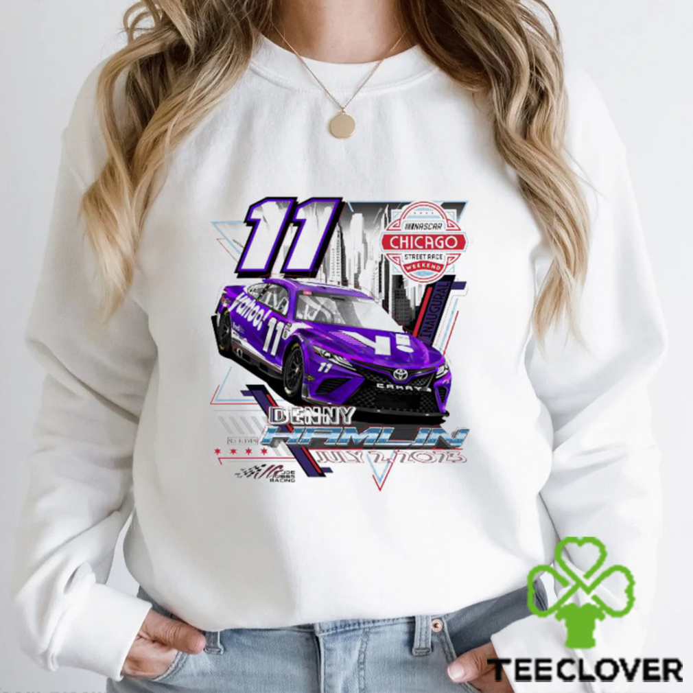 Denny Hamlin Nascar Chicago Street Race Weekend Joe Gibbs Racing 2023 Shirt Denny Hamlin Nascar Chicago Street Race Weekend Joe Gibbs Racing 2023 Shirt
