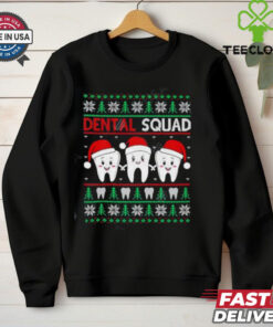 Dental Squad Funny Christmas Dentist shirt