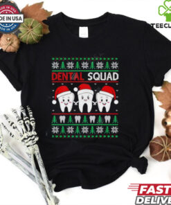 Dental Squad Funny Christmas Dentist shirt