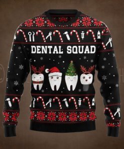 Dental Squad Ugly Christmas Sweater