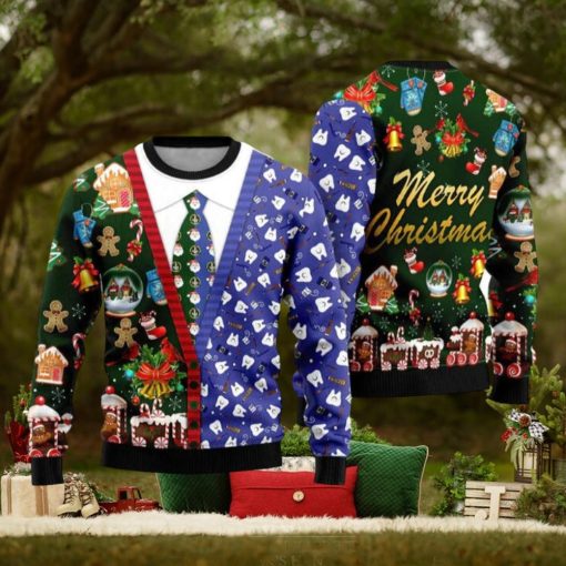 Dentist Merry Christmas Ugly Christmas Sweater Funny Gift For Men And Women Family Holidays