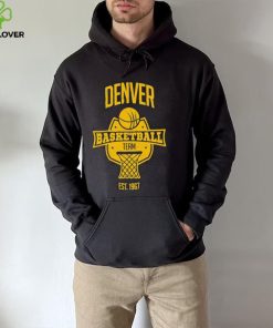 Denver Basketball Team Inspired Denver Nuggets Colorado Basketball Team Shirt
