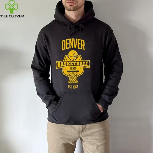 Denver Basketball Team Inspired Denver Nuggets Colorado Basketball Team Shirt
