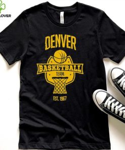 Denver Basketball Team Inspired Denver Nuggets Colorado Basketball Team Shirt