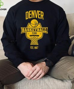 Denver Basketball Team Inspired Denver Nuggets Colorado Basketball Team Shirt